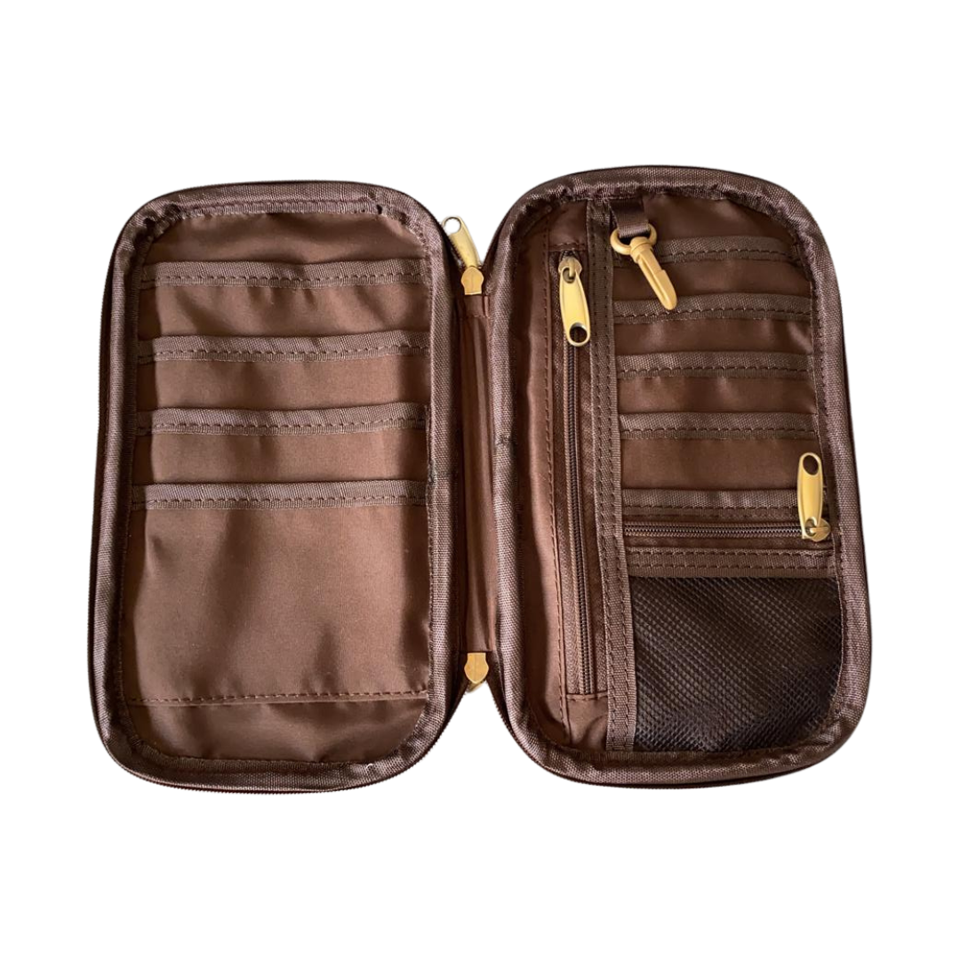 Portapasaporte Familiar de Cuero Floter